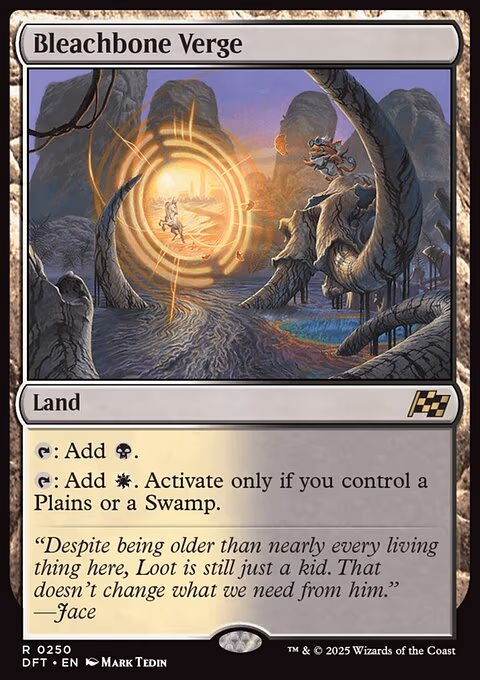 Bleachbone Verge trading card